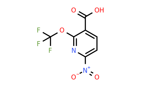 1803929-28-3 | 6-Nitro-2-(trifluoromethoxy)pyridine-3-carboxylic acid