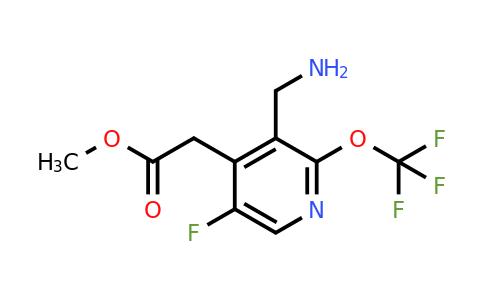 1803940-21-7 | Methyl 3-(aminomethyl)-5-fluoro-2-(trifluoromethoxy)pyridine-4-acetate