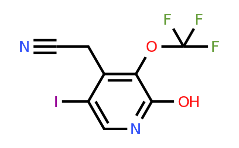 1803941-92-5 | 2-Hydroxy-5-iodo-3-(trifluoromethoxy)pyridine-4-acetonitrile