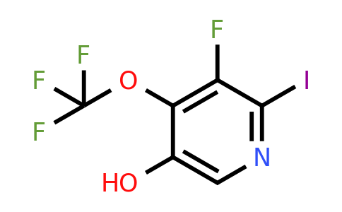 1803949-19-0 | 3-Fluoro-5-hydroxy-2-iodo-4-(trifluoromethoxy)pyridine