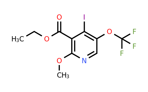 1803960-37-3 | Ethyl 4-iodo-2-methoxy-5-(trifluoromethoxy)pyridine-3-carboxylate