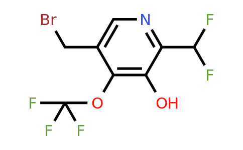 1803960-57-7 | 5-(Bromomethyl)-2-(difluoromethyl)-3-hydroxy-4-(trifluoromethoxy)pyridine