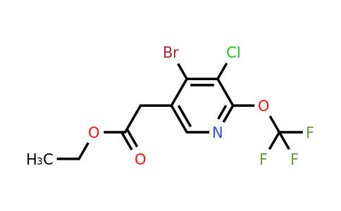 1803976-24-0 | 4-bromo-3-cloro-2-(trifluorometoxi)piridina-5-acetato de etilo