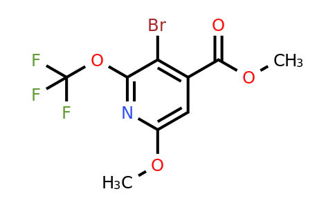 1804000-77-8 | Methyl 3-bromo-6-methoxy-2-(trifluoromethoxy)pyridine-4-carboxylate