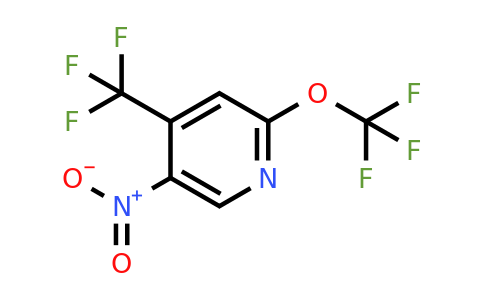1804009-93-5 | 5-Nitro-2-(trifluoromethoxy)-4-(trifluoromethyl)pyridine