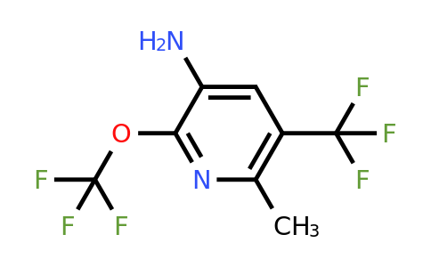 1804023-03-7 | 3-Amino-6-methyl-2-(trifluoromethoxy)-5-(trifluoromethyl)pyridine