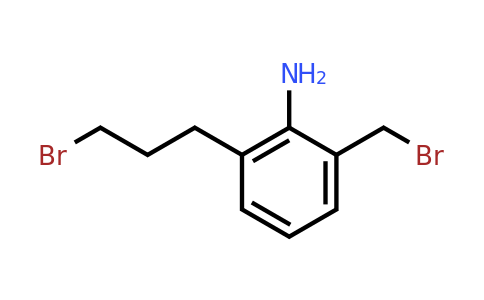 1804040-50-3 | 2-(Bromomethyl)-6-(3-bromopropyl)aniline