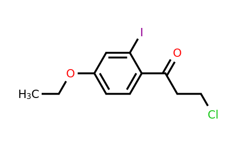 1804044-48-1 | 3-Chloro-1-(4-ethoxy-2-iodophenyl)propan-1-one