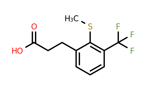 1804071-51-9 | 3-(2-(Methylthio)-3-(trifluoromethyl)phenyl)propanoic acid