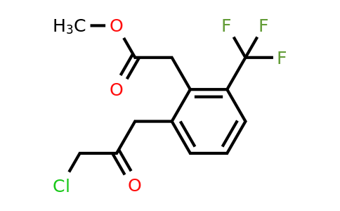 1804073-77-5 | Methyl 2-(3-chloro-2-oxopropyl)-6-(trifluoromethyl)phenylacetate