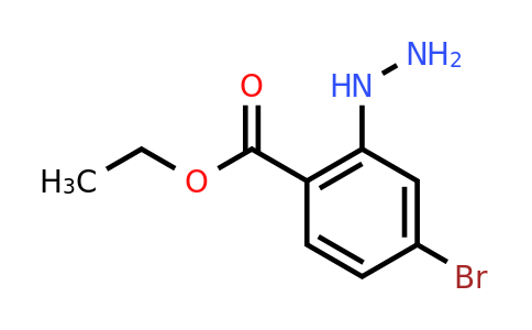1804145-49-0 | Ethyl 4-bromo-2-hydrazinylbenzoate