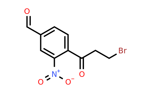 1804160-76-6 | 4-(3-Bromopropanoyl)-3-nitrobenzaldehyde