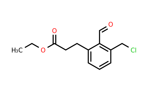 1804210-05-6 | Ethyl 3-(chloromethyl)-2-formylphenylpropanoate