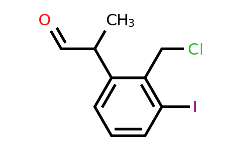 1804211-50-4 | 2-(Chloromethyl)-3-iodophenylpropanal