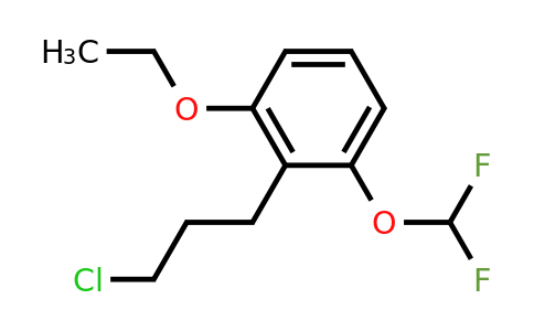 1804219-50-8 | 1-(3-Chloropropyl)-2-(difluoromethoxy)-6-ethoxybenzene