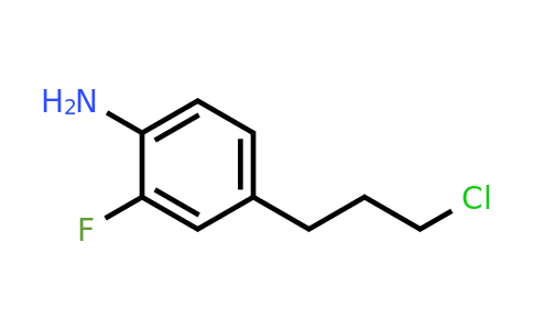 1804224-88-1 | 4-(3-Chloropropyl)-2-fluoroaniline