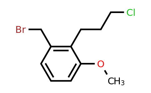 1804229-15-9 | 3-(Bromomethyl)-2-(3-chloropropyl)anisole