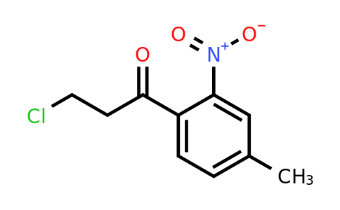 1804244-61-8 | 4-(3-Chloropropanoyl)-3-nitrotoluene