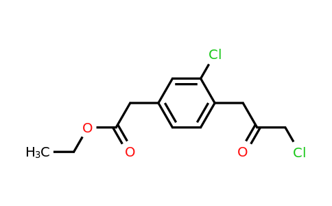 1804266-10-1 | Ethyl 3-chloro-4-(3-chloro-2-oxopropyl)phenylacetate