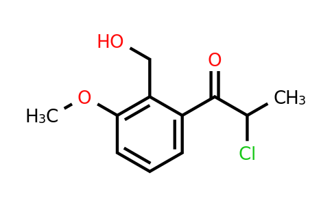 1804273-28-6 | 2-(2-Chloropropanoyl)-6-methoxybenzyl alcohol