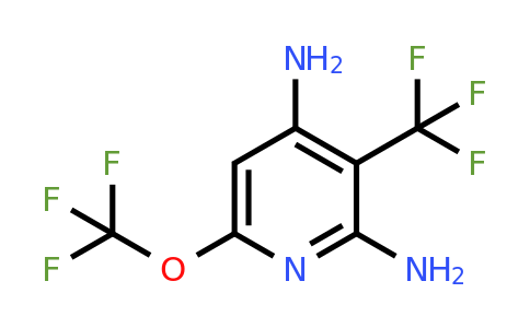1804298-58-5 | 2,4-Diamino-6-(trifluoromethoxy)-3-(trifluoromethyl)pyridine