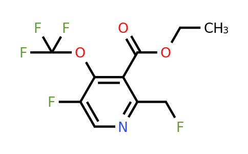 1804320-94-2 | Ethyl 5-fluoro-2-(fluoromethyl)-4-(trifluoromethoxy)pyridine-3-carboxylate