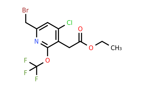 1804321-99-0 | Ethyl 6-(bromomethyl)-4-chloro-2-(trifluoromethoxy)pyridine-3-acetate