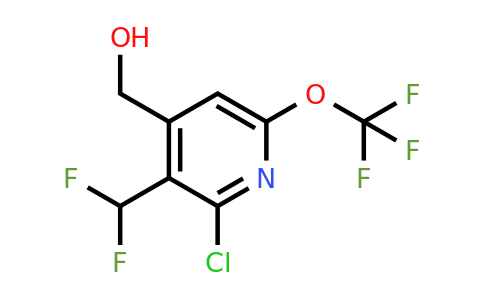 1804327-90-9 | 2-Chloro-3-(difluoromethyl)-6-(trifluoromethoxy)pyridine-4-methanol