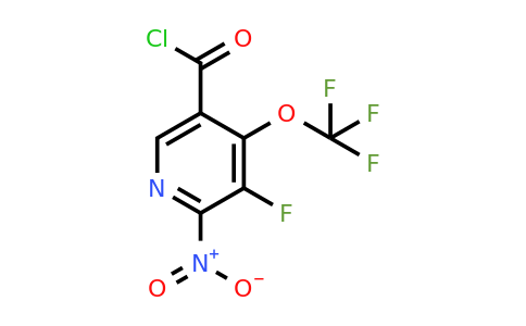 1804341-09-0 | 3-Fluoro-2-nitro-4-(trifluoromethoxy)pyridine-5-carbonyl chloride