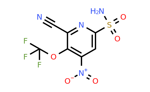1804344-73-7 | 2-Cyano-4-nitro-3-(trifluoromethoxy)pyridine-6-sulfonamide
