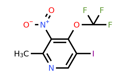 1804358-13-1 | 5-Iodo-2-methyl-3-nitro-4-(trifluoromethoxy)pyridine