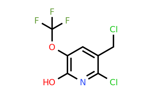 1804369-27-4 | 2-Chloro-3-(chloromethyl)-6-hydroxy-5-(trifluoromethoxy)pyridine