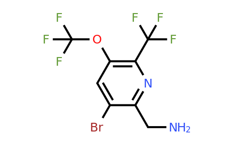 1804395-87-6 | 2-(Aminomethyl)-3-bromo-5-(trifluoromethoxy)-6-(trifluoromethyl)pyridine