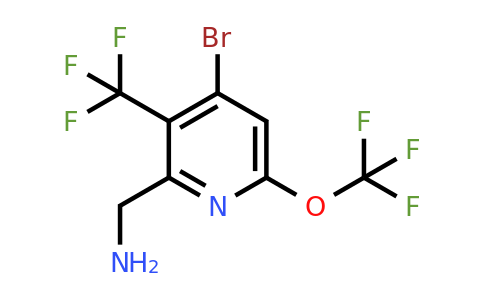1804396-04-0 | 2-(Aminomethyl)-4-bromo-6-(trifluoromethoxy)-3-(trifluoromethyl)pyridine