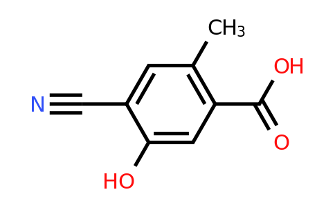 1804405-16-0 | 4-Cyano-5-hydroxy-2-methylbenzoic acid