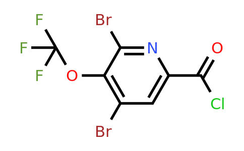 1804426-26-3 | 2,4-Dibromo-3-(trifluoromethoxy)pyridine-6-carbonyl chloride