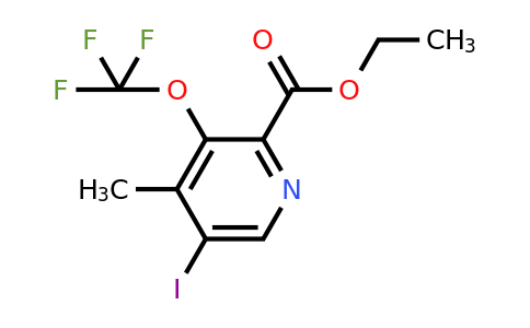 1804435-92-4 | Ethyl 5-iodo-4-methyl-3-(trifluoromethoxy)pyridine-2-carboxylate