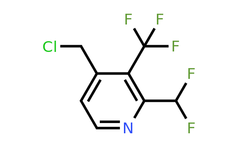 1804443-80-8 | 4-(Chloromethyl)-2-(difluoromethyl)-3-(trifluoromethyl)pyridine