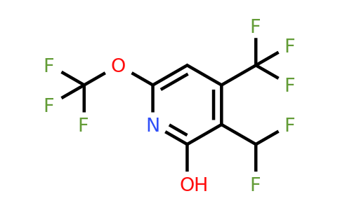 1804477-36-8 | 3-(Difluoromethyl)-2-hydroxy-6-(trifluoromethoxy)-4-(trifluoromethyl)pyridine