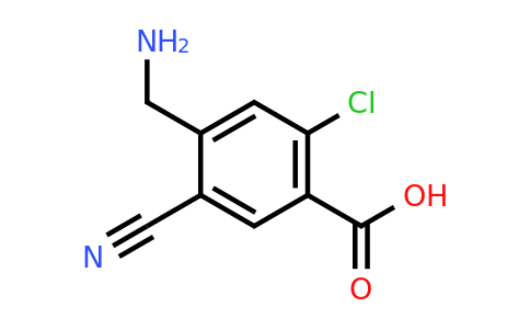 1804501-83-4 | 4-Aminomethyl-2-chloro-5-cyanobenzoic acid