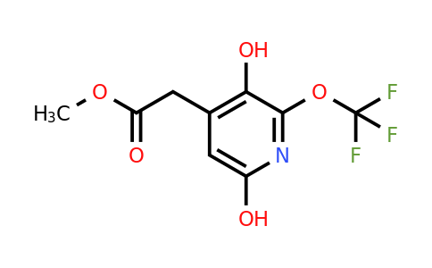 1804529-77-8 | Methyl 3,6-dihydroxy-2-(trifluoromethoxy)pyridine-4-acetate