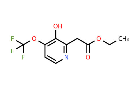 1804536-44-4 | Ethyl 3-hydroxy-4-(trifluoromethoxy)pyridine-2-acetate