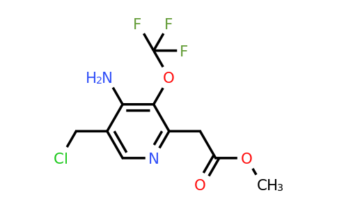 1804538-20-2 | 4-amino-5-(clorometil)-3-(trifluorometoxi)piridina-2-acetato de metilo