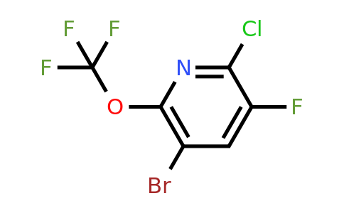 1804538-96-2 | 5-Bromo-2-chloro-3-fluoro-6-(trifluoromethoxy)pyridine