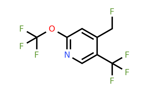 1804541-10-3 | 4-(Fluoromethyl)-2-(trifluoromethoxy)-5-(trifluoromethyl)pyridine
