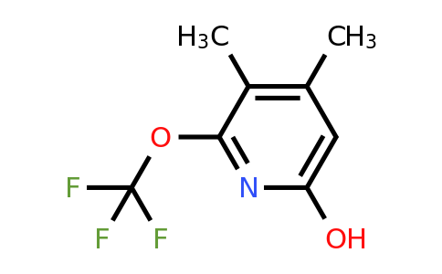 1804564-05-3 | 3,4-Dimethyl-6-hydroxy-2-(trifluoromethoxy)pyridine