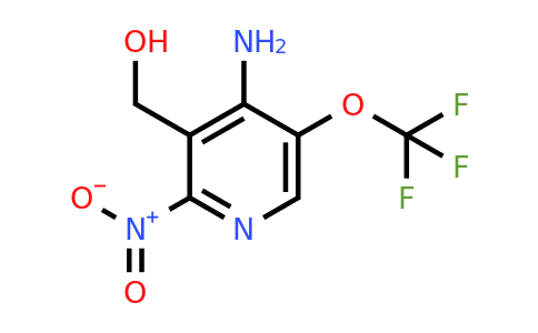 1804605-63-7 | 4-Amino-2-nitro-5-(trifluoromethoxy)pyridine-3-methanol