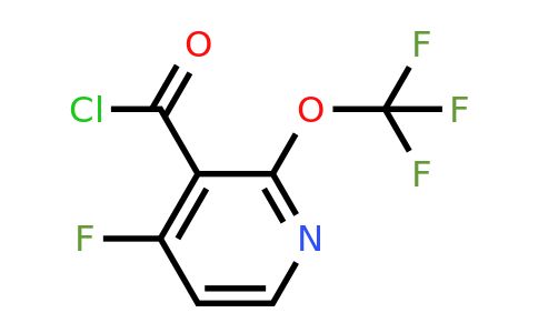 1804615-08-4 | 4-Fluoro-2-(trifluoromethoxy)pyridine-3-carbonyl chloride