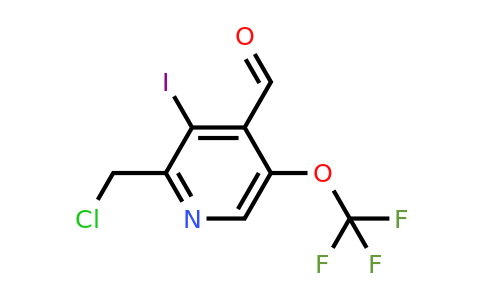 1804631-92-2 | 2-(Clorometil)-3-yodo-5-(trifluorometoxi)piridina-4-carboxaldehído