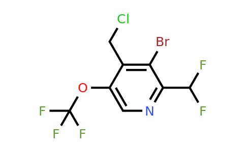 1804632-25-4 | 3-Bromo-4-(clorometil)-2-(difluorometil)-5-(trifluorometoxi)piridina